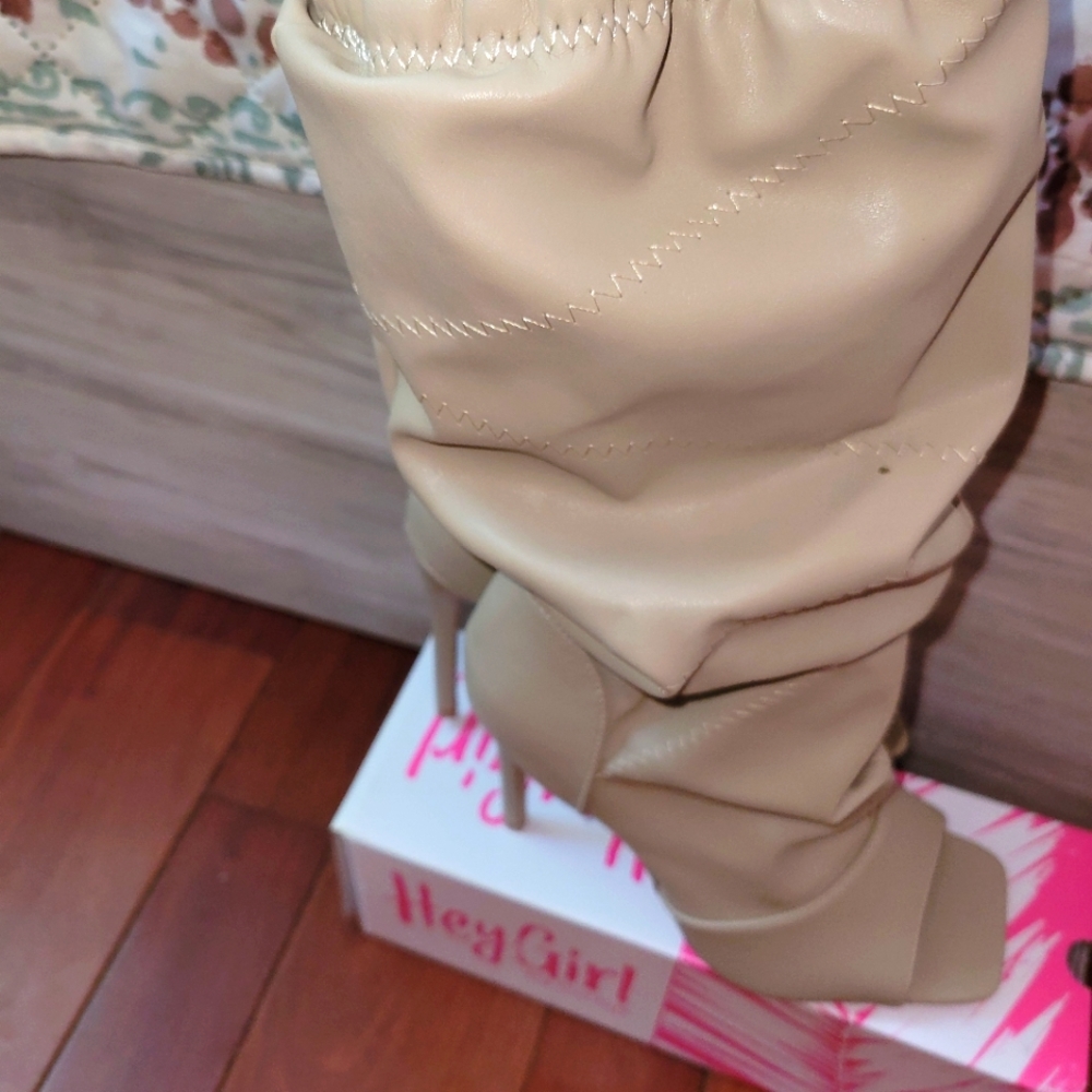 Fashion Open Toe Boots